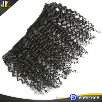 Chinese virgin hair kinky curly clip hair